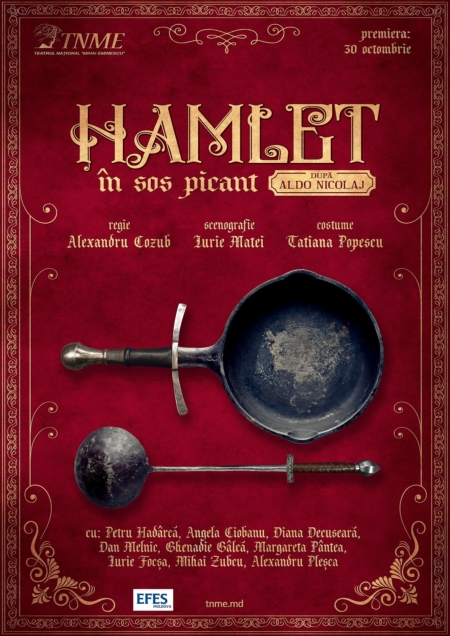 Hamlet in sos picant la Teatrul National Iasi martie 2022