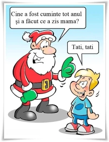 cine a fost cuminte si primeste cadouri