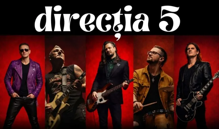 Concert Directia 5 la Casa de Cultură a Studenților din Iași pe 1 martie 2026