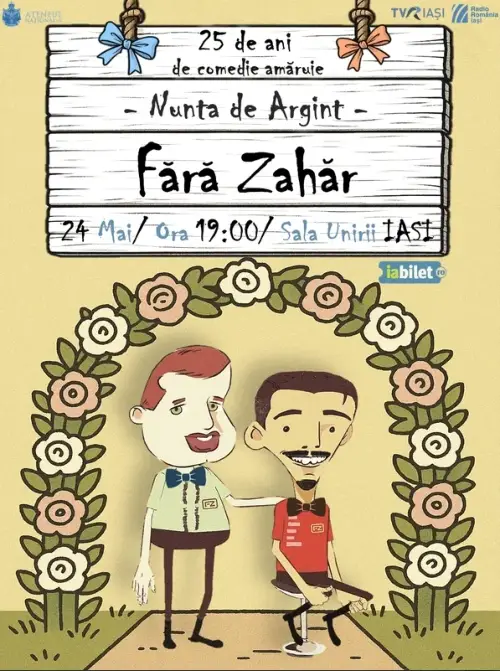 Concert Fără Zahăr &ndash; 25 de ani: nunta de argint la Cinema Victoria Iași