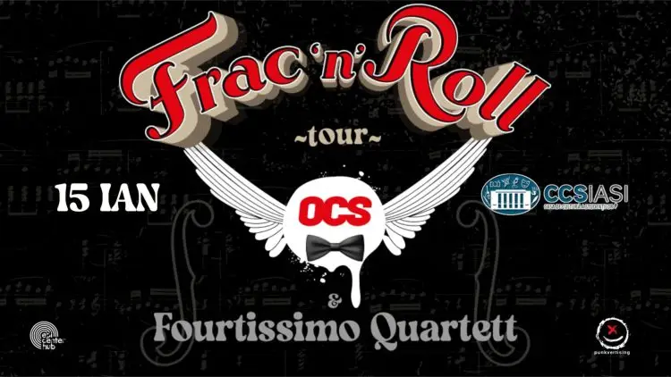 Concert Omul cu șobolani 15 ianuarie 2026