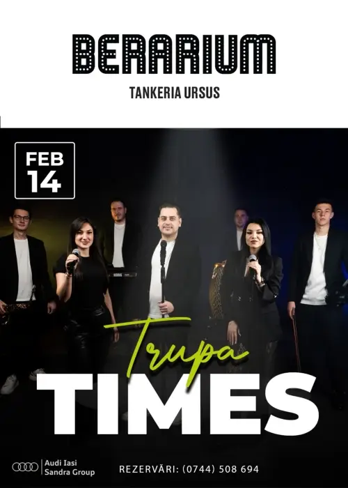 Concert cu trupa Times la Berarium Tanleria Ursus din Iași