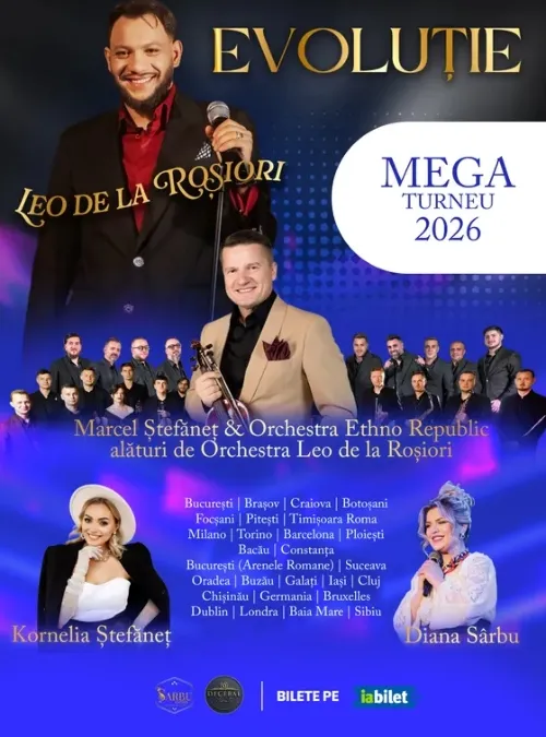 Mega turneu Leo de la Roșiori ajunge la Iași pe 1 martie 2026