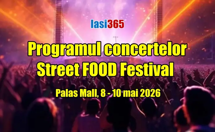 programul concertelor street foond festival gradina palas 2026