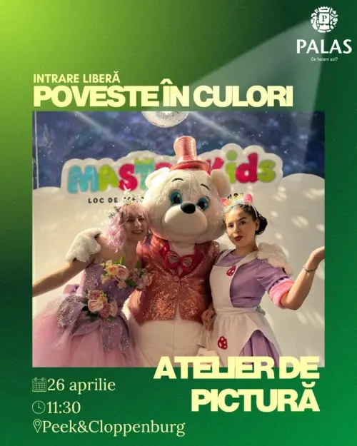ateliere de pictura poveste in culori palas mall iasi