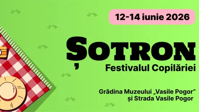 Șotron. Festivalul copilăriei, 12-14 iunie 2026 la Iași