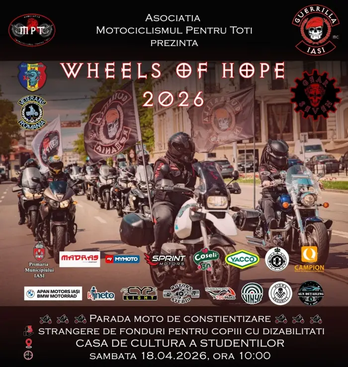 parada moto 2026 casa studentilor iasi