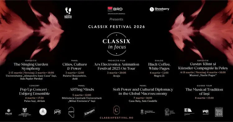 Program Classix in focus Festival Iași martie 2026