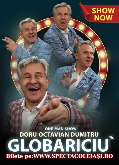 Spectacol One man show Doru Octavian Dumitru Iași 9 martie 2026
