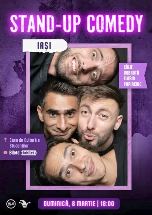 stand up comedy cirje popincu 8 martie 2026