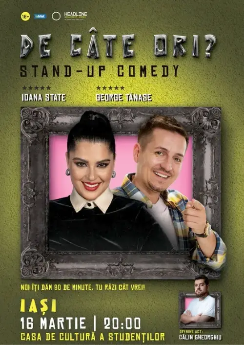 Stand-up comedy cu Ioana State la Casa de Cultură a Studenților din Iași