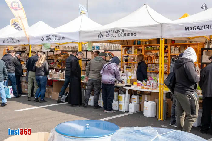 imagine de la Târgul apicol de la Mall Moldova Iași 2026 imagine de la Târgul apicol de la Mall Moldova Iași 2026