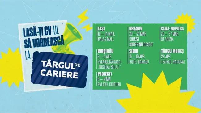 Afișul Târgului de Cariere 2026