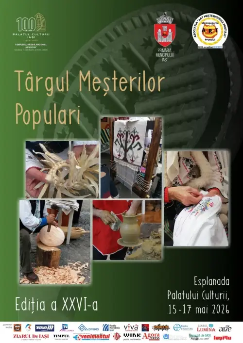 T&acirc;rgul meșterilor populari 2026, ediția a XXVI-a