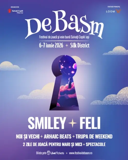 De Basm &ndash; Festival de joacă și voie bună, organizat de Salvați Copiii Iași