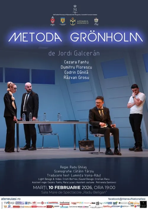 piesa metoda gronhold la ateneul national din iasi 2026