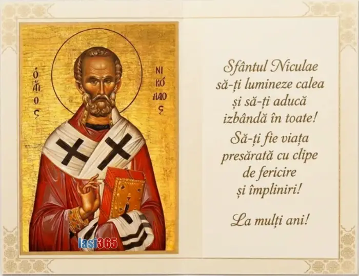 felicitare de sfantul nicolae iasi365