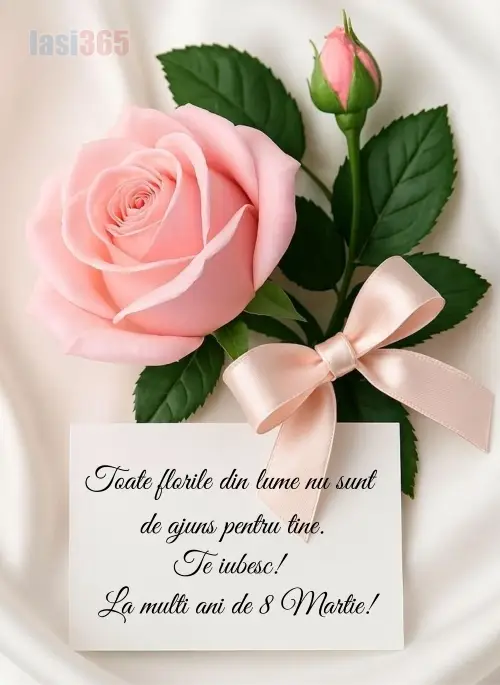 felicitare pentru iubita de 8 martie