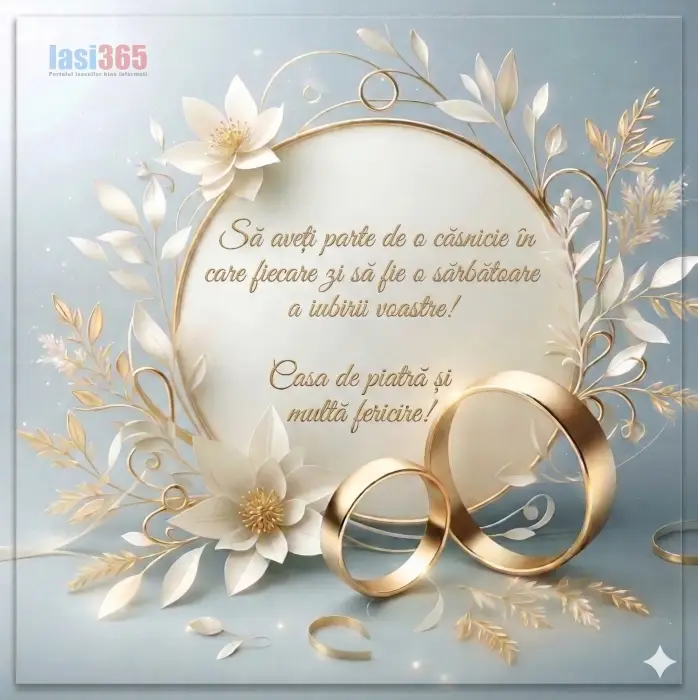 felicitare pentru tineri casatoriti iasi365
