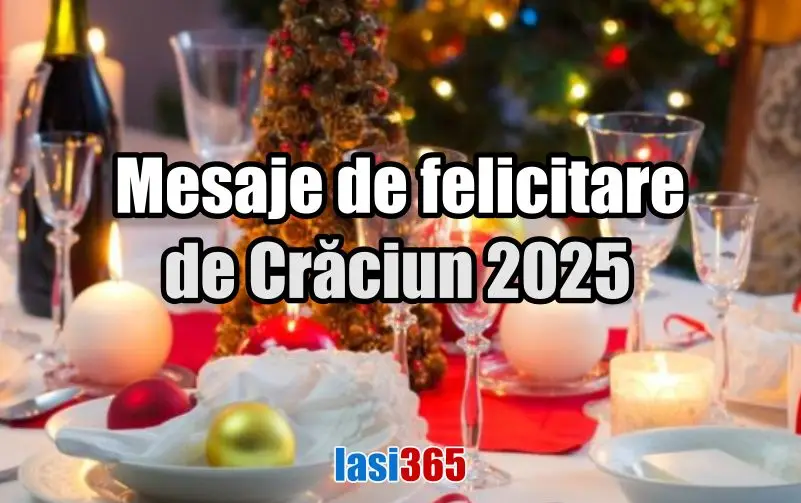 mesaje felicitare craciun 2025