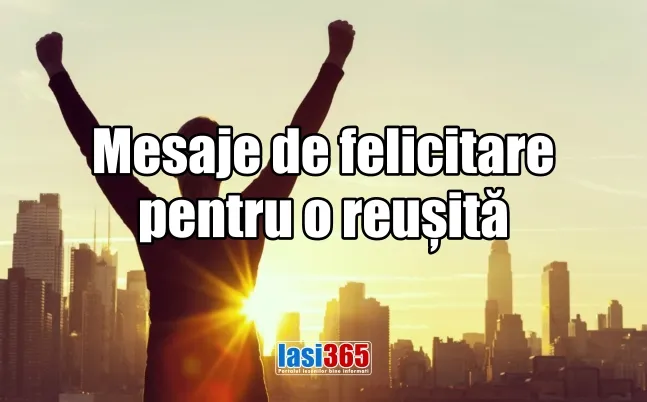 Mesaje de felicitare pentru învingători