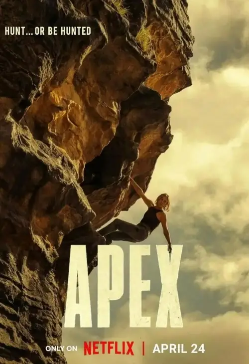 Afișul filmului Apex din 2026 cu Charlize Theron care se poate vedea pe Netflix
