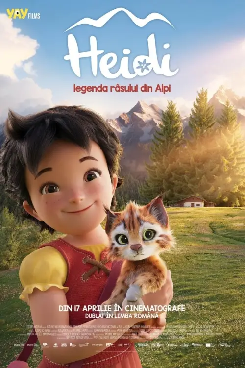 Heidi - legenda râsului din Alpi la Cinema Ateneu din Iași Afisul filmului Heidi - legenda râsului din Alpi de la Cinema Ateneu din Iași
