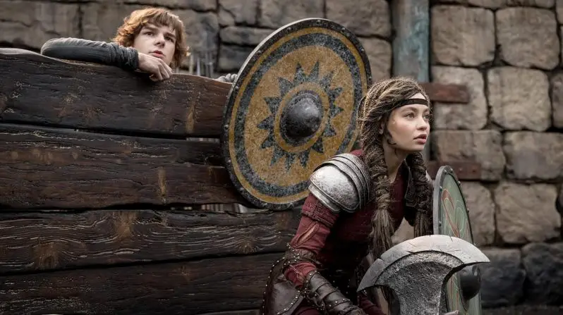 Hiccup și Toothless într-o scenă din How to Train Your Dragon 4