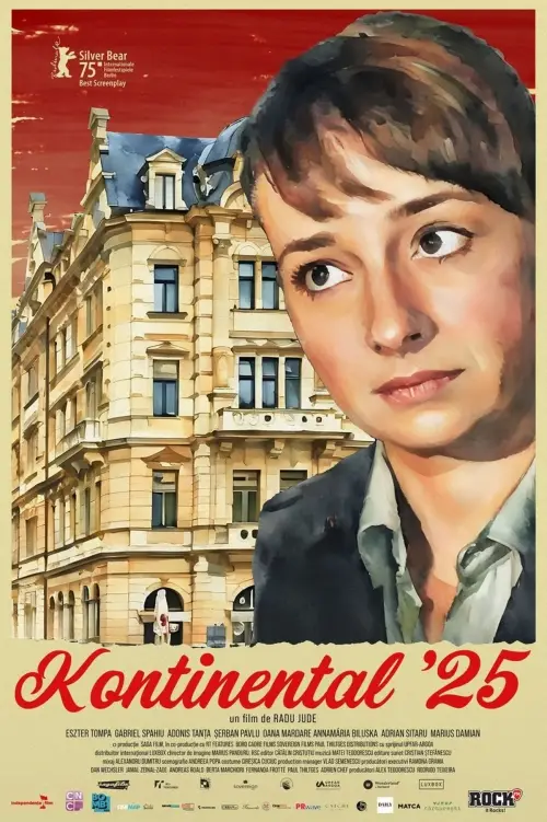 Afis cu filmul Kontinental '25 de la Cinema Ateneu din Iași