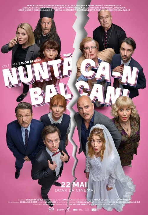 Afis cu filmul Nuntă ca-n Balcani de la Cinema City Iași