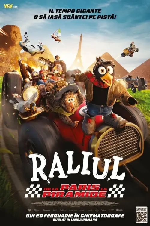 Afis cu filmul Raliul de la Cinema Ateneu din Iași