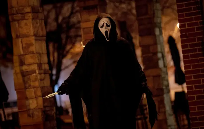 Secvență din filmul de groază Scream 7 din 2026