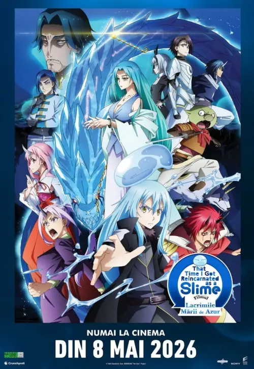 Afis cu filmul That Time I Got Reincarnated as a Slime the Movie de la Cinema City Iași
