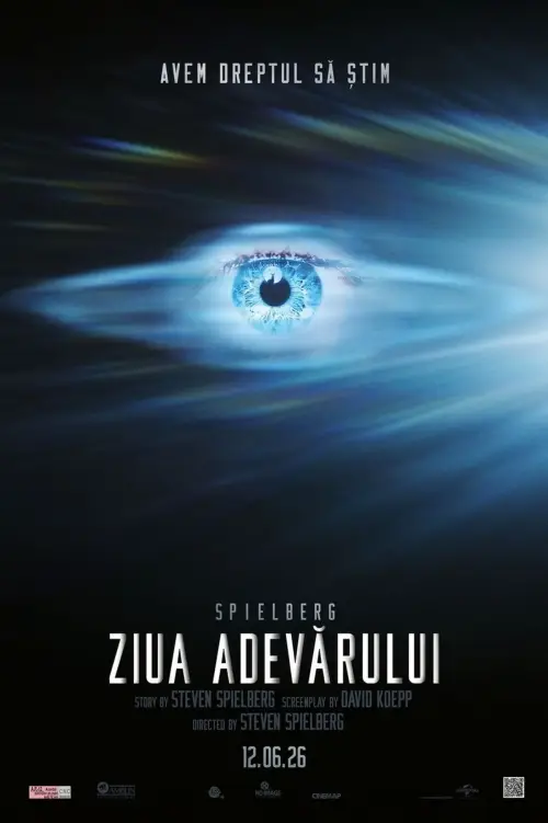 Afis cu filmul Ziua adevărului de la Cinema City Iași