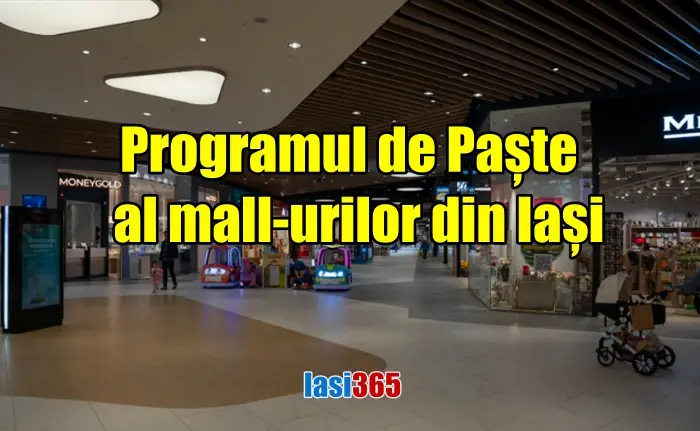 Interior Mall Moldova din Iași