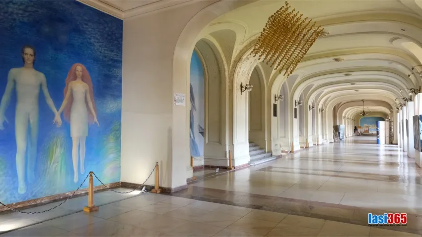 Interior Sala Pașilor Pierduți, UAIC Iași