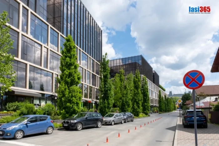 Campus Palas din Iasi in primavara anului 2025