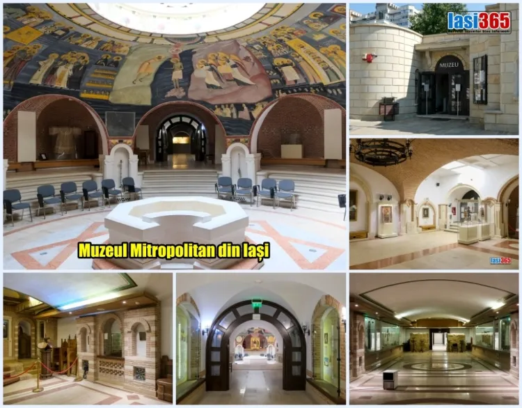 Colecție de exponate și săli de expoziție din Muzeul Mitropolitan Iași