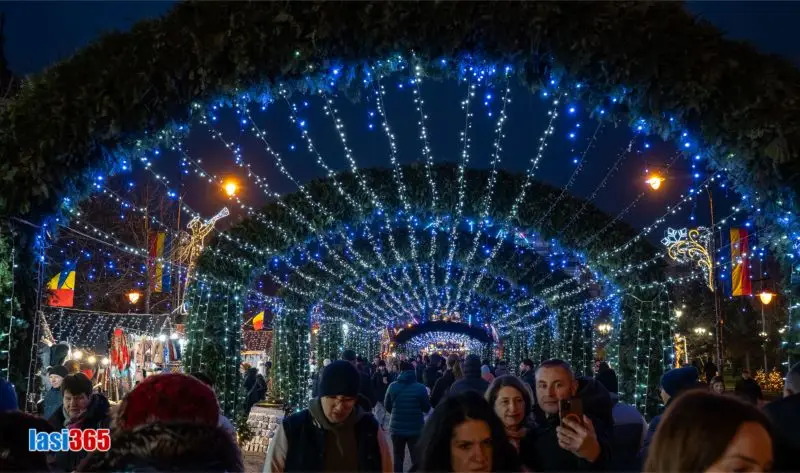 bld stefan cel mare din iasi in perioada sarbatorilor de iarna 2025