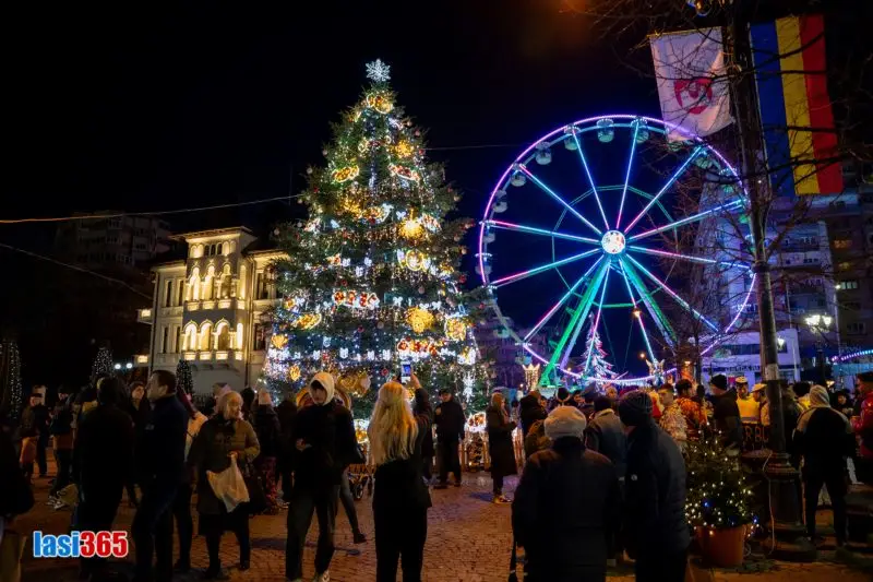 bradul si roata panoramica din iasi 2025