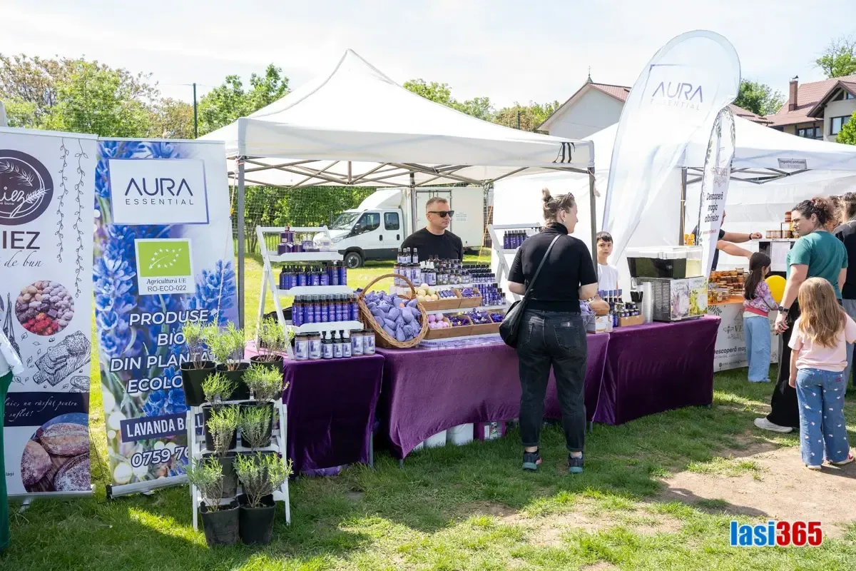 Aura Essential &ndash; produse bio lavandă Animal Fest Iași