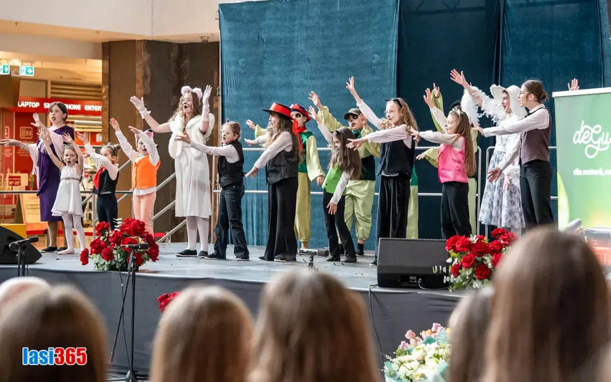atelierul de teatru muzical zart in spectacol palas mall