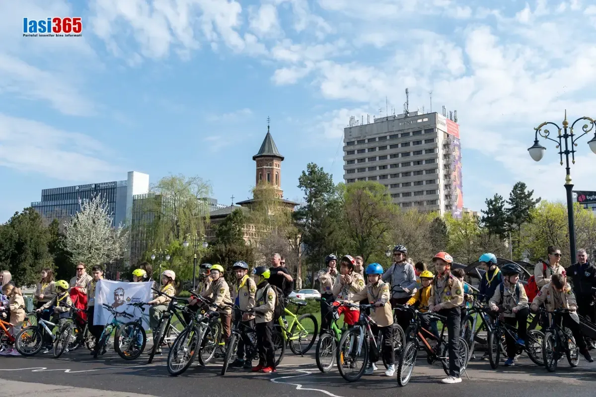 esarfa pe bicicleta la iasi 2025
