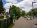 Imagine cu intrarea in curtea Rectoratului Universității de Ştiinţele Vieţii &ldquo;Ion Ionescu de la Brad&rdquo; din Iaşi