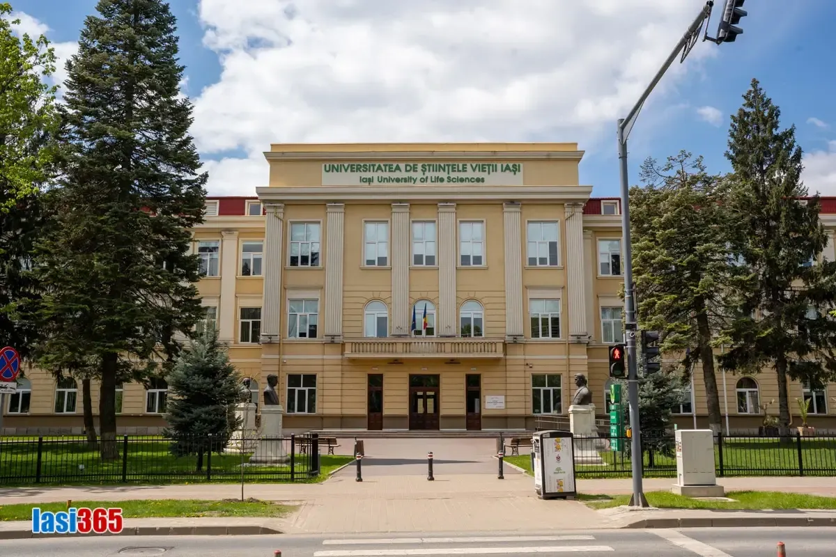 Clădirea Rectoratului Universității de Ştiinţele Vieţii &ldquo;Ion Ionescu de la Brad&rdquo; din Iaşi
