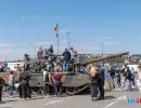 Tanc expus la Ziua Forțelor Terestre de la Mall Moldova din 25 aprilie 2026