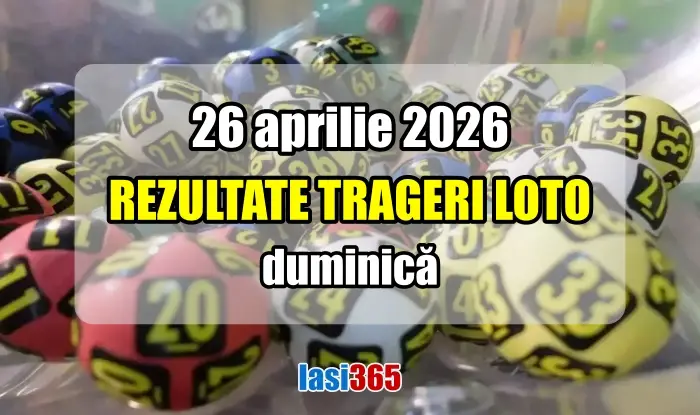 Rezultate loto 26 aprilie 2026 la 6/49, Joker, 5/40 și Noroc