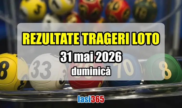 Rezultate loto 31 mai 2026 la 6/49, Joker, 5/40 și Noroc