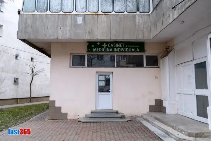 Intrare in Cabinetul medical al doctoriței Untu Camelia Gabriela din Iași