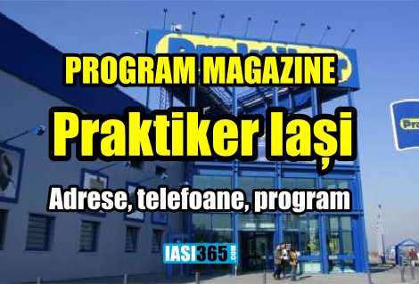 Program magazine Praktiker Iasi